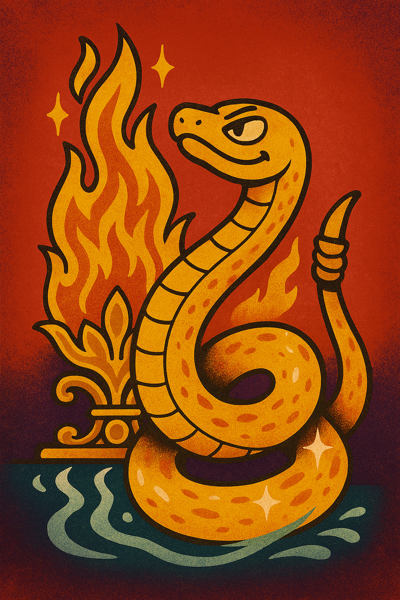 정사 일주 카드